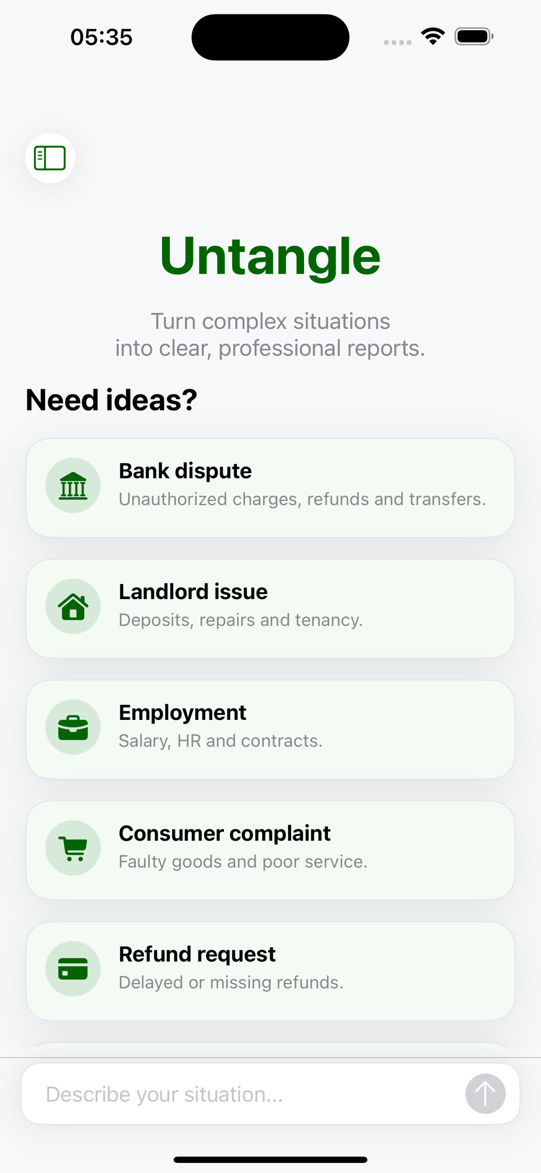 Untangle App
